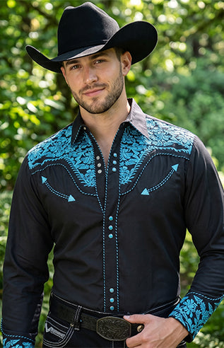 Men's Embroidered Shirt