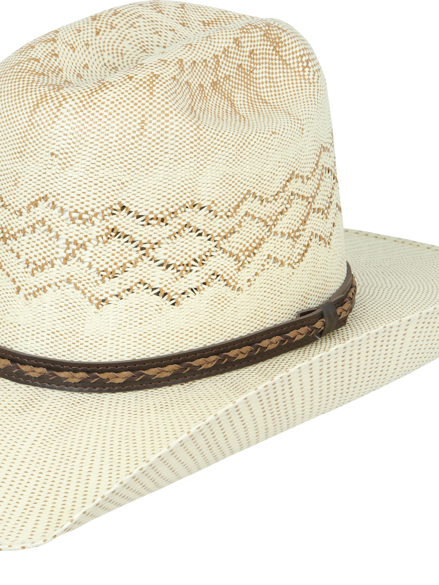 Men’s El General 20X Bangora Western Hat Ringers Crown -  Ivory/Tan 45883