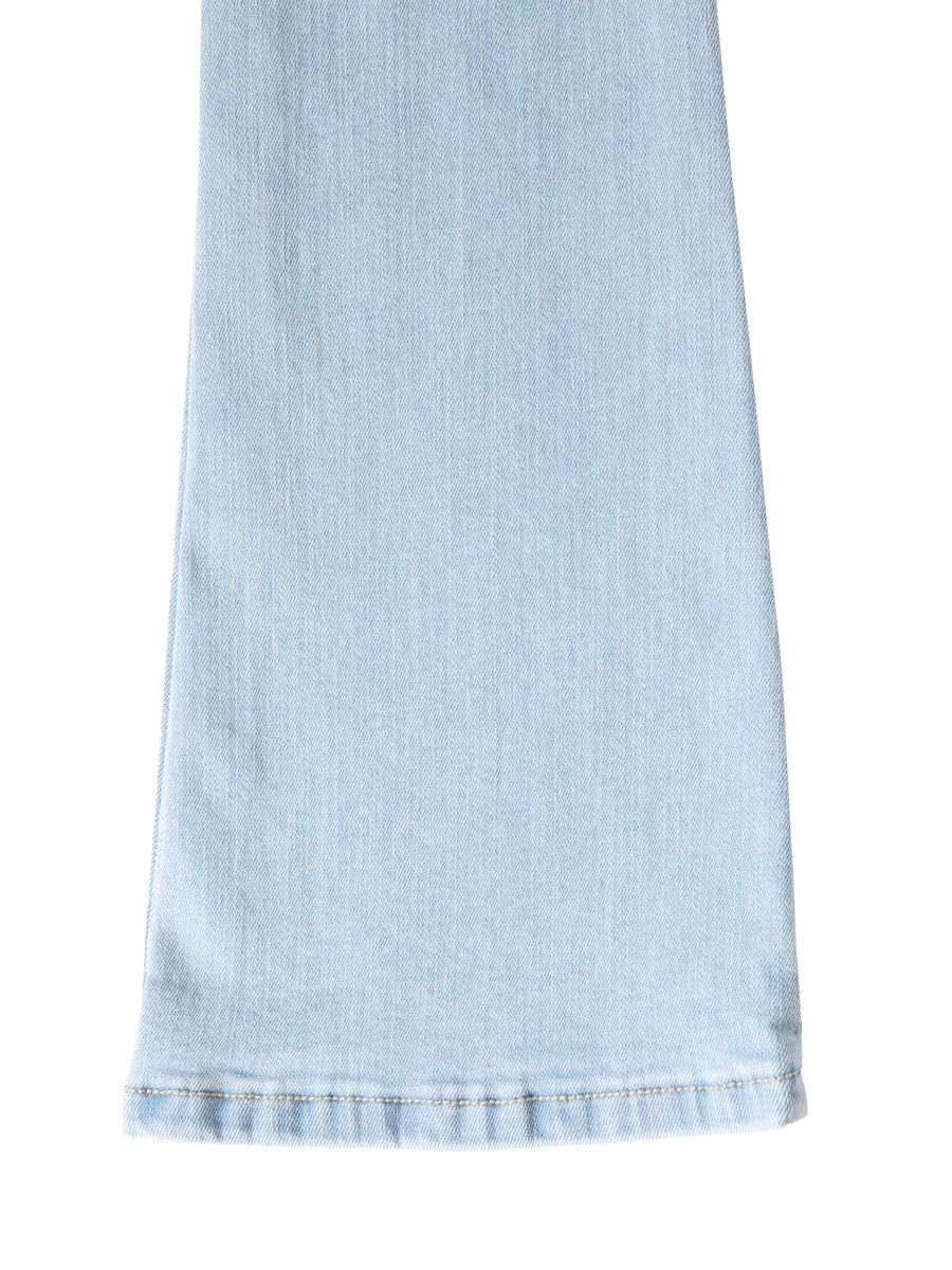 Girls Centenario Premium Bootcut Jeans -  Light Blue Denim 45910